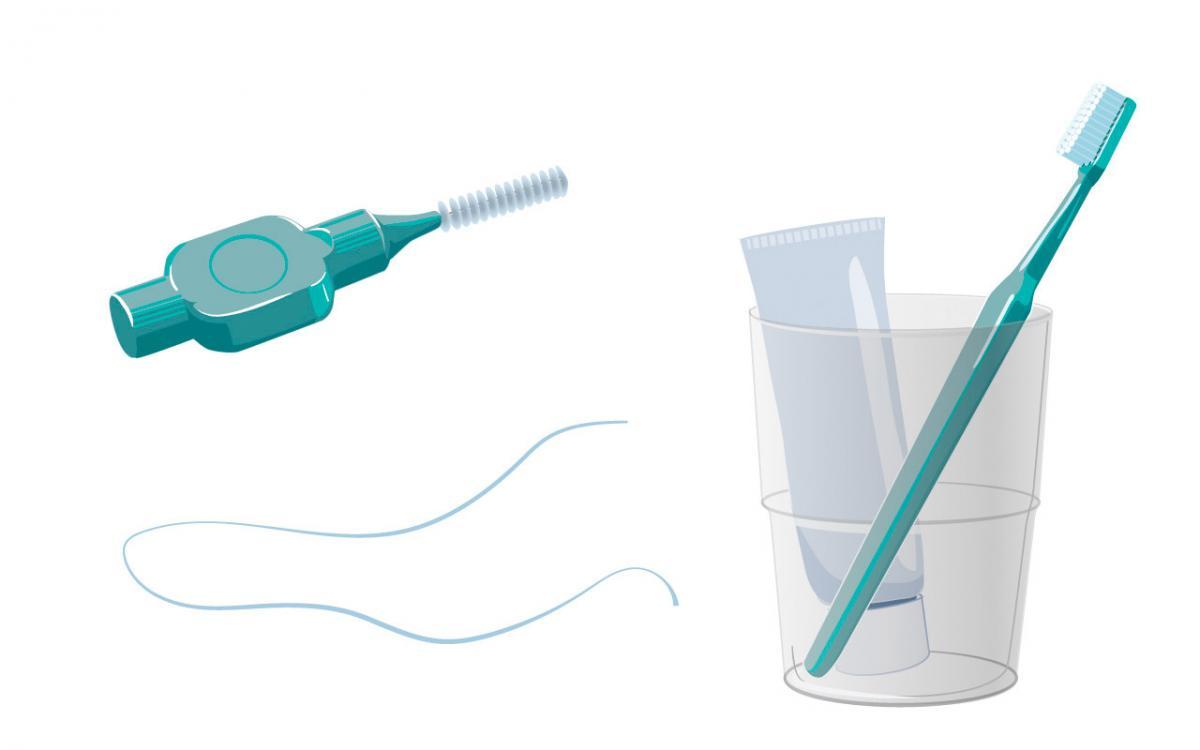 Oral hygiene at home